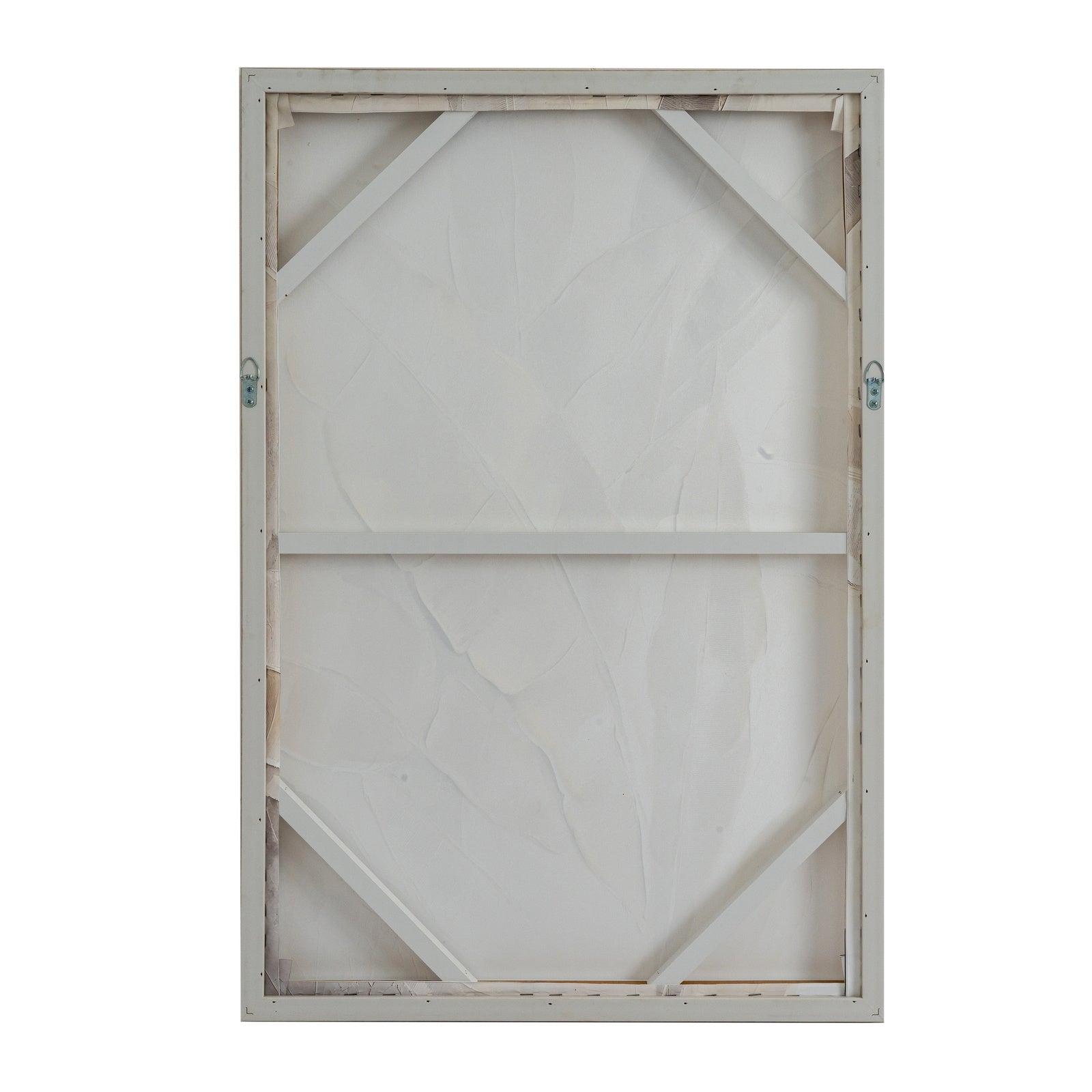 Umbora hand painted framed canvas with warm abstract texture