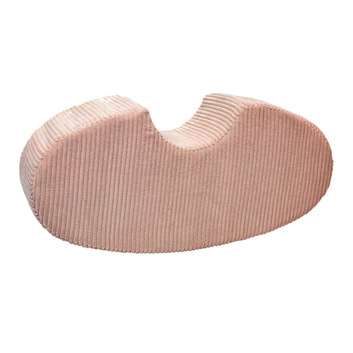 Eversby Edit — Bean Shape Foam Play Module — Powder Rose Velvet