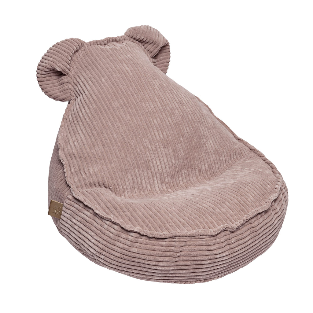 Eversby Edit — Velvet Teddy Beanbag — Powder Rose