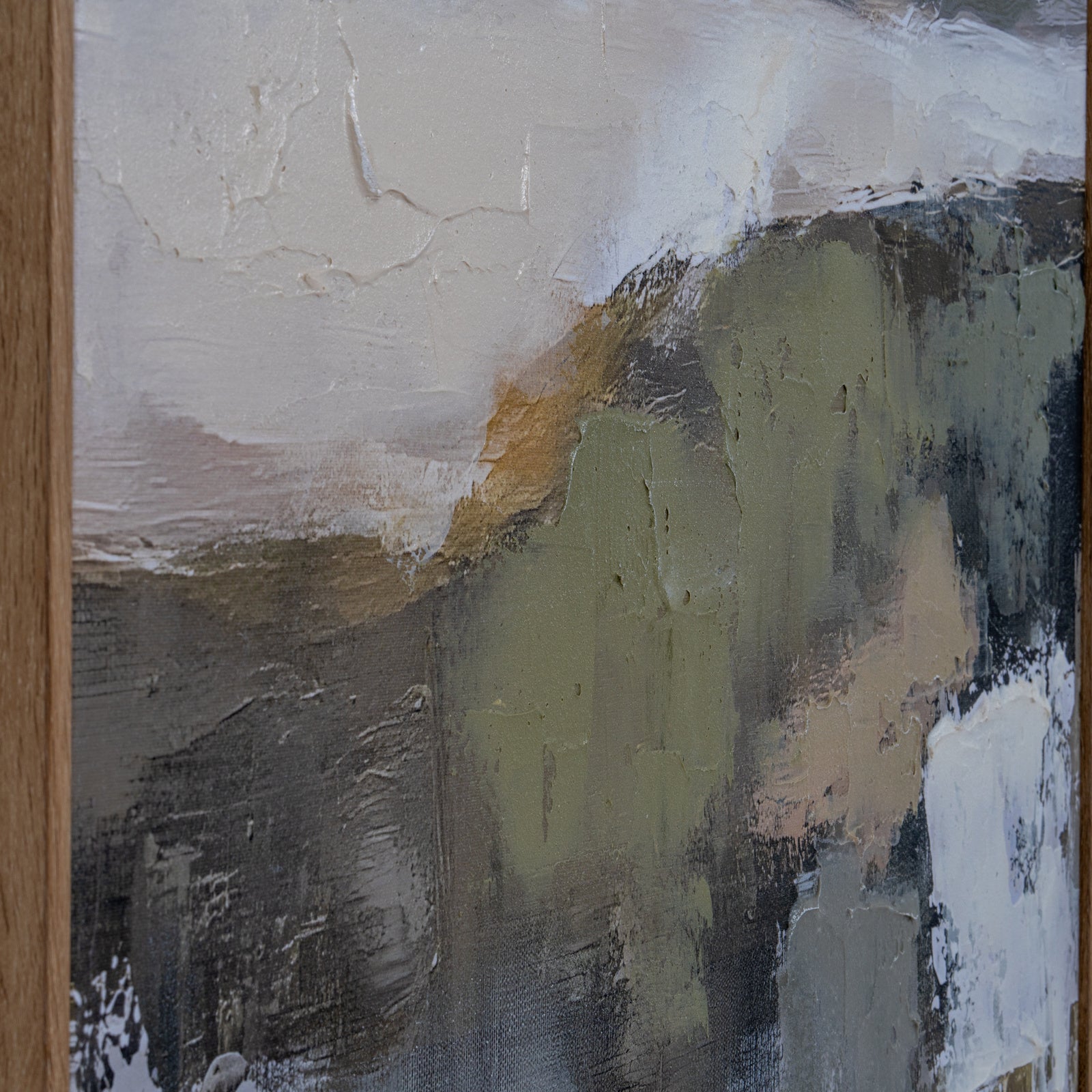 Hillside View Hand Painted Canvas - room setting