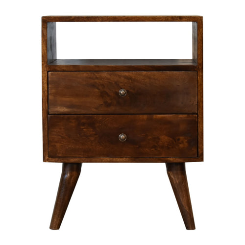Classic Chestnut Bedside Table product view 1 by Eversby Home