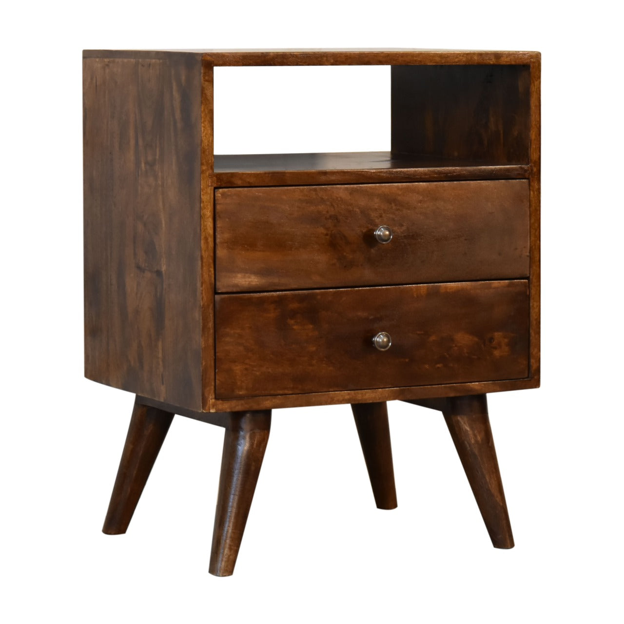 Classic Chestnut Bedside Table product view 3 by Eversby Home