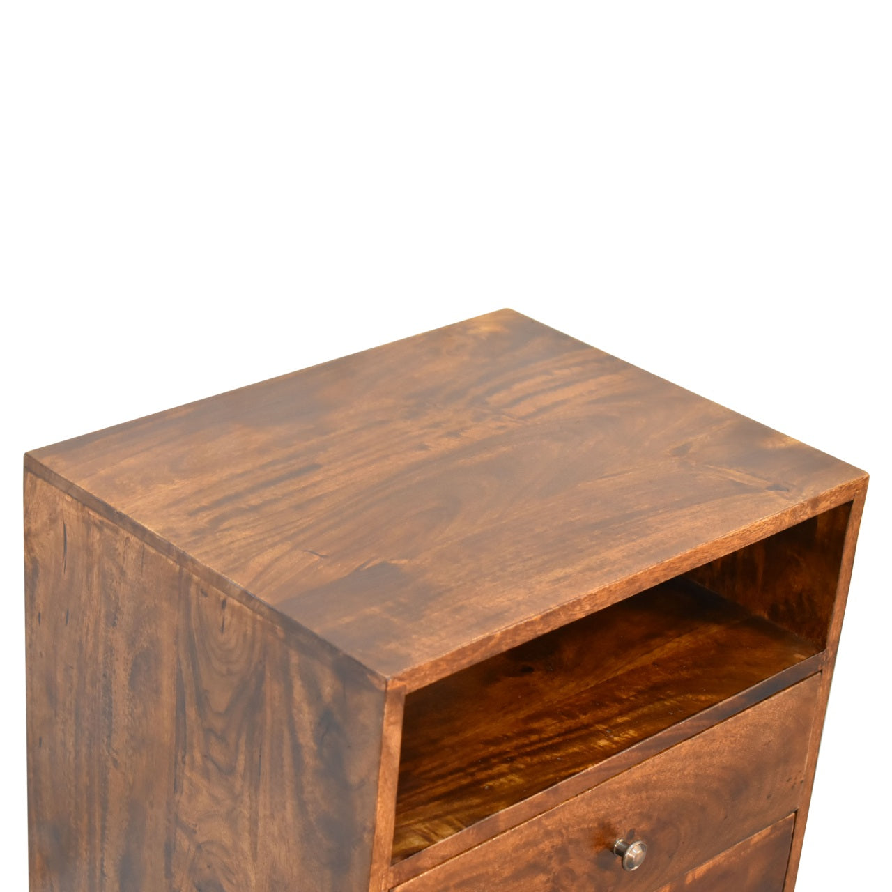 Classic Chestnut Bedside Table product view 5 by Eversby Home