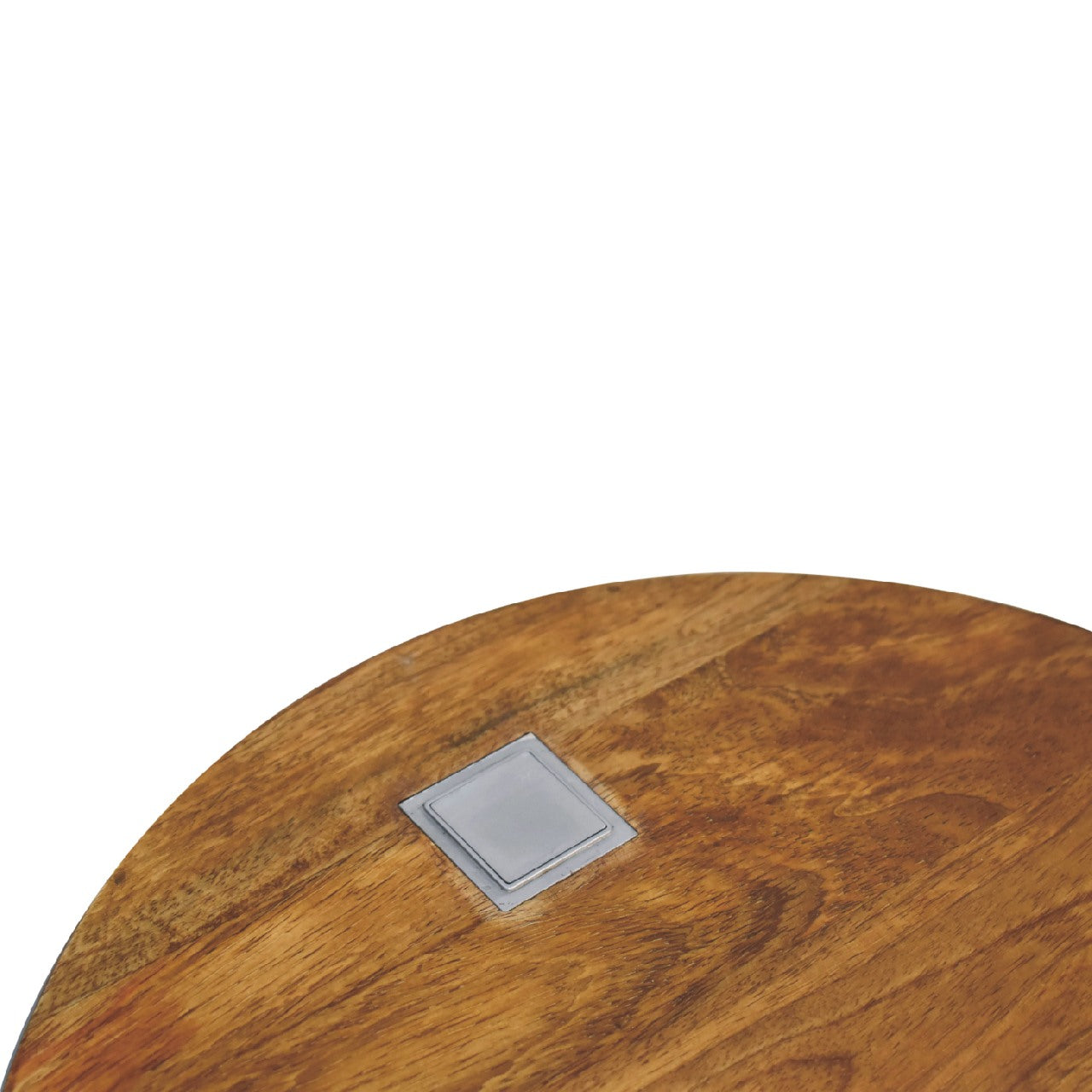 Single Chestnut Bedside Table product view 6 by Eversby Home