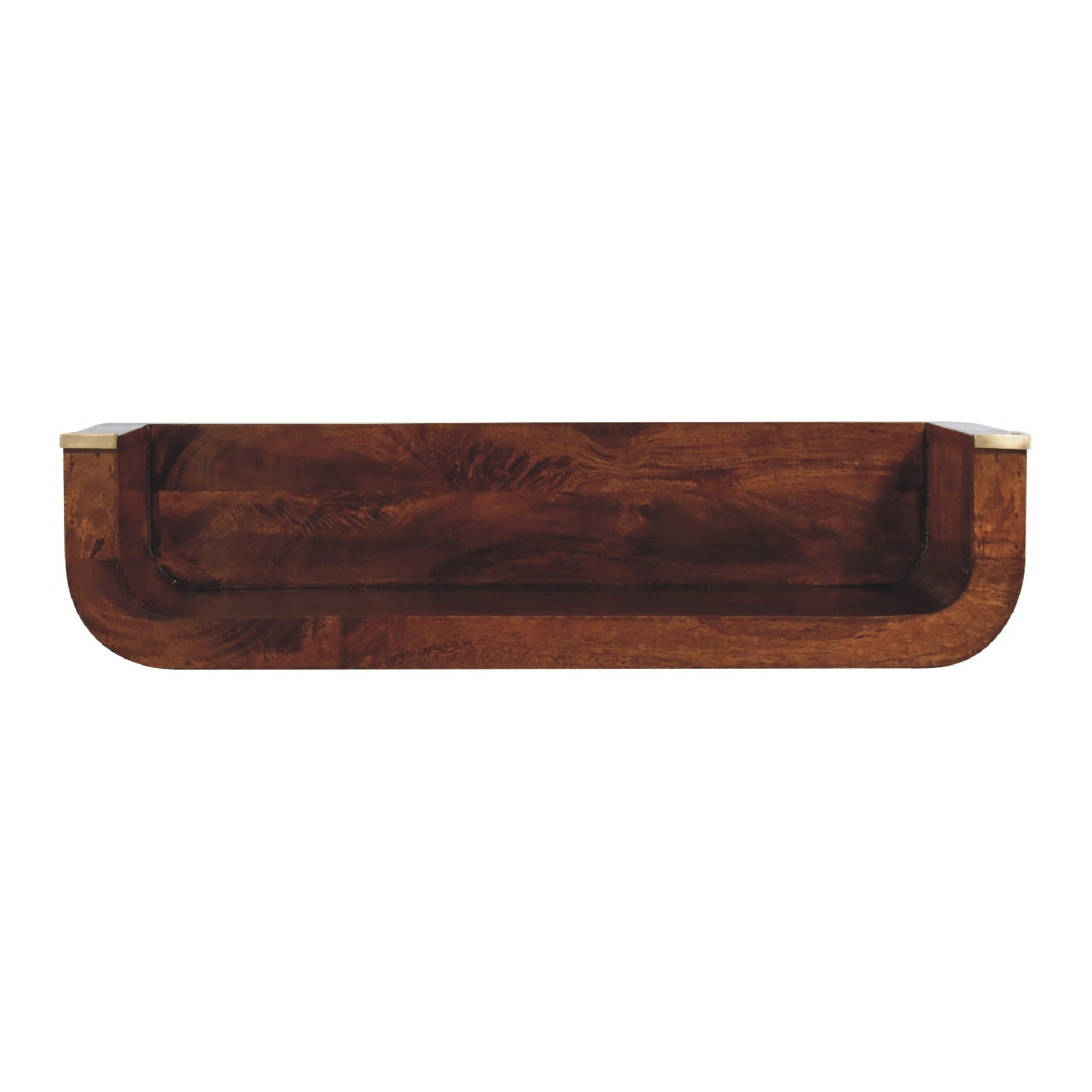 Indira Chestnut Floating Console product view 1 by Eversby Home