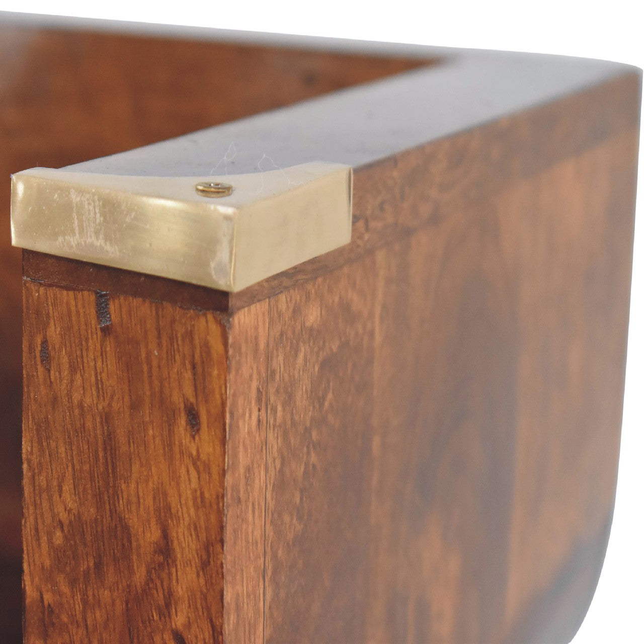 Indira Chestnut Floating Console product view 4 by Eversby Home