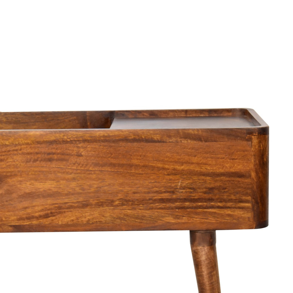 Open-top Chestnut Console product view 4 by Eversby Home