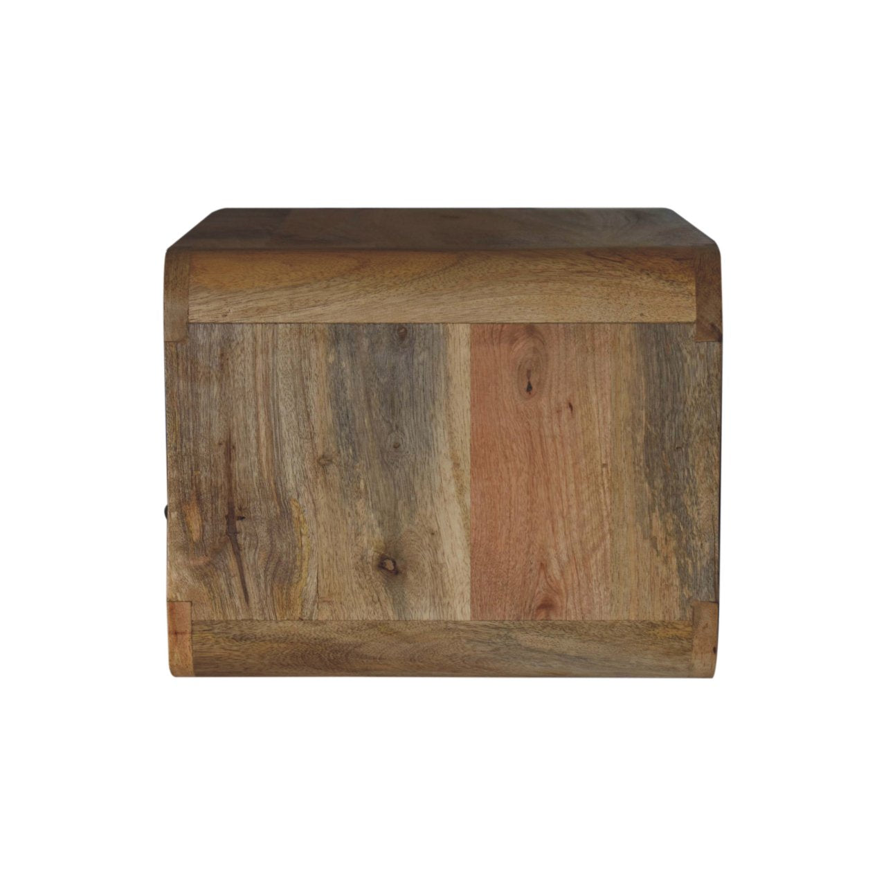 Large Warm Oak Floating Bedside Table product view 8 by Eversby Home