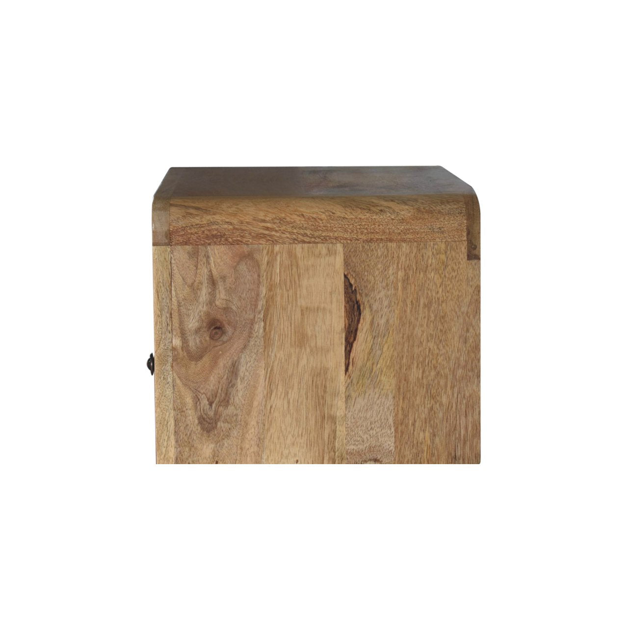 Chunky Warm Oak Floating Bedside Table product view 8 by Eversby Home