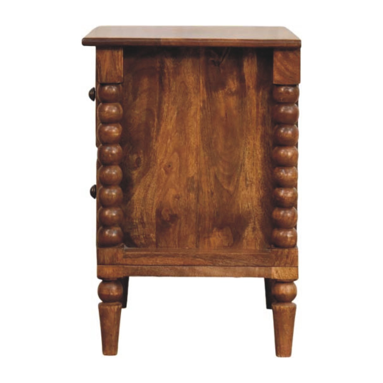 Harper Spindle Bedside Table product view 7 by Eversby Home