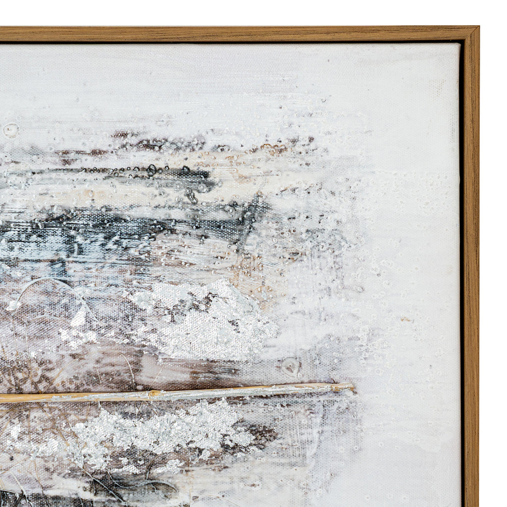 Ethereal Hand Painted Canvas - side angle