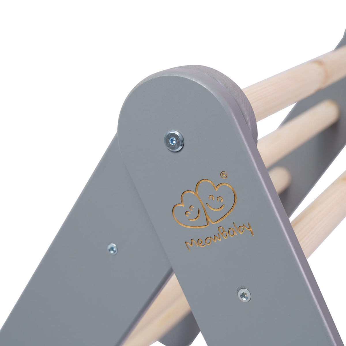Eversby Edit — Climbing Triangle & Slide Board — Grey