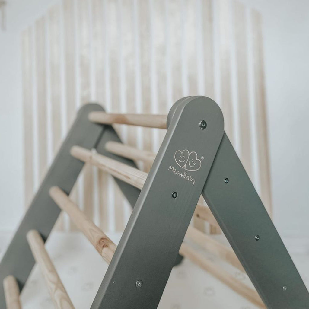 Eversby Edit — Climbing Triangle & Slide Board — Grey