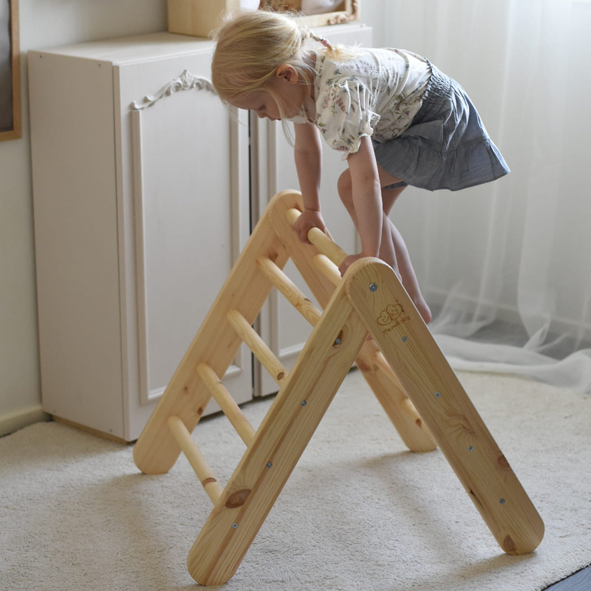 Eversby Edit — Ladder Play House — Blue-Grey