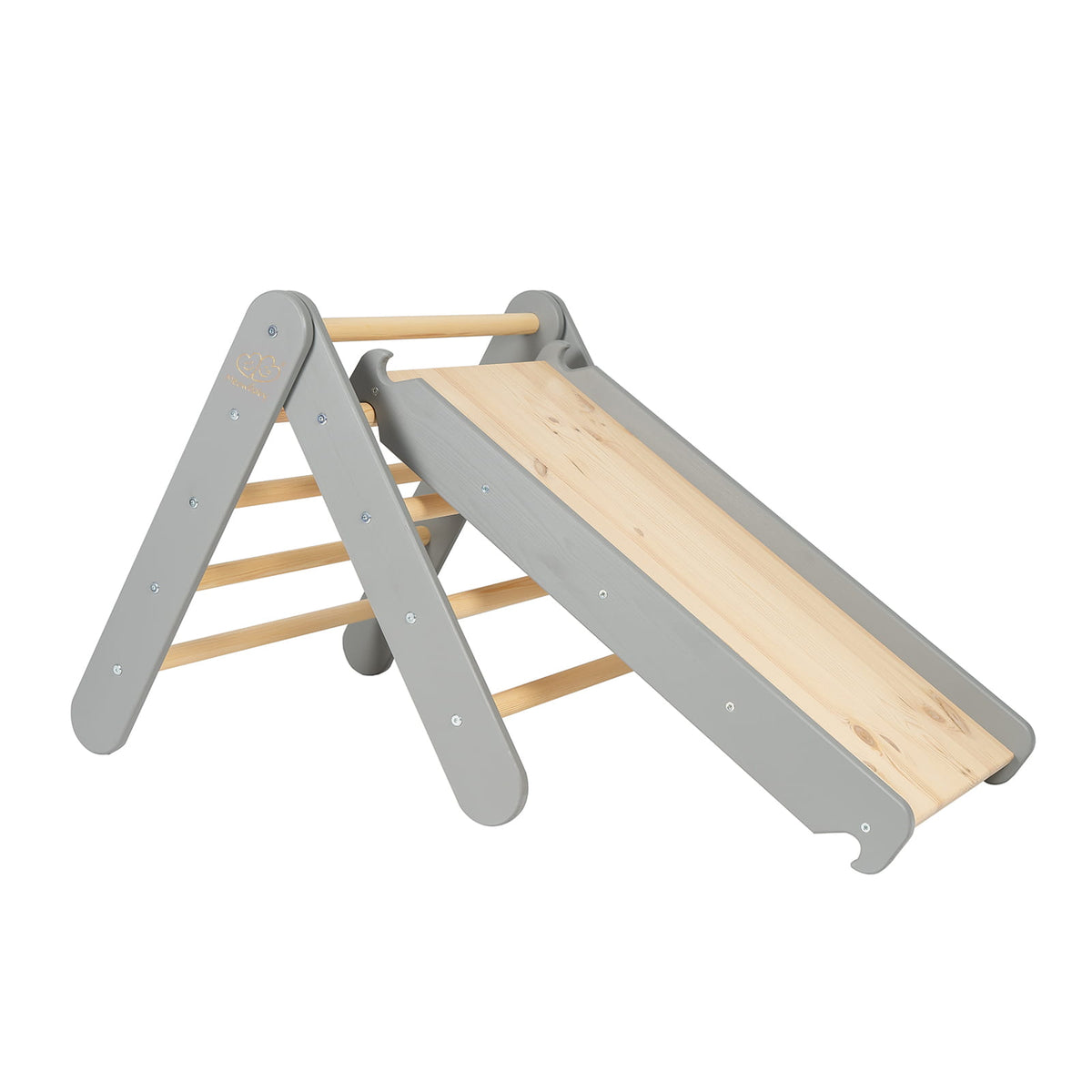 Eversby Edit — Climbing Triangle & Slide Board — Grey