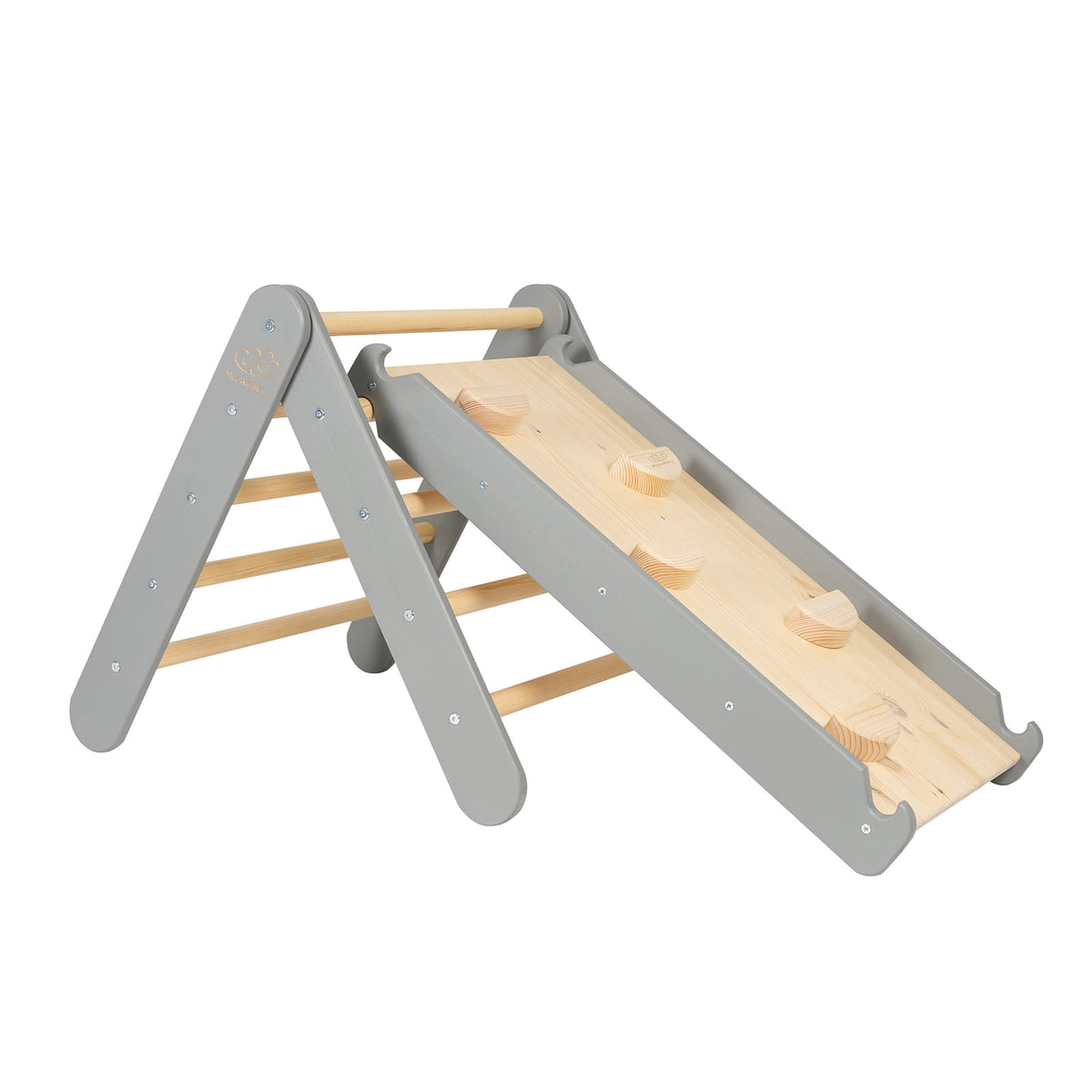 Eversby Edit — Climbing Triangle & Slide Board — Grey