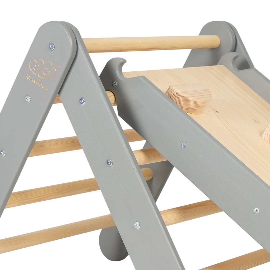 Eversby Edit — Climbing Triangle & Slide Board — Grey