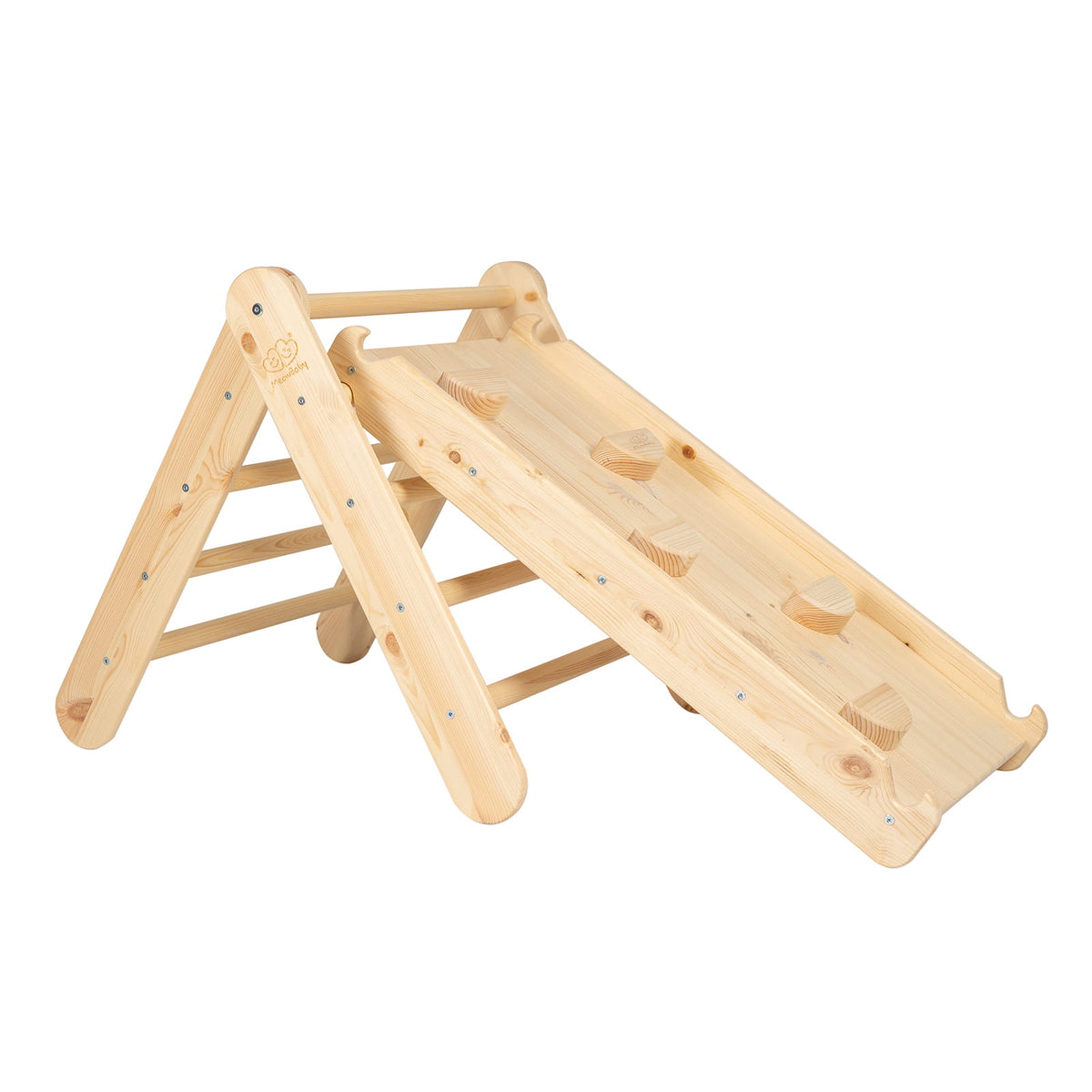 Eversby Edit — Climbing Triangle & Slide Board — Natural