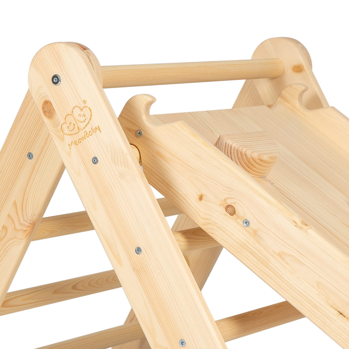 Eversby Edit — Climbing Triangle & Slide Board — Natural