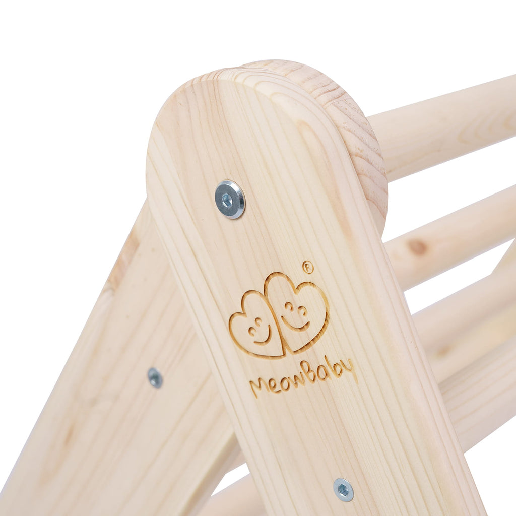 Eversby Edit — Climbing Triangle & Slide Board — Natural