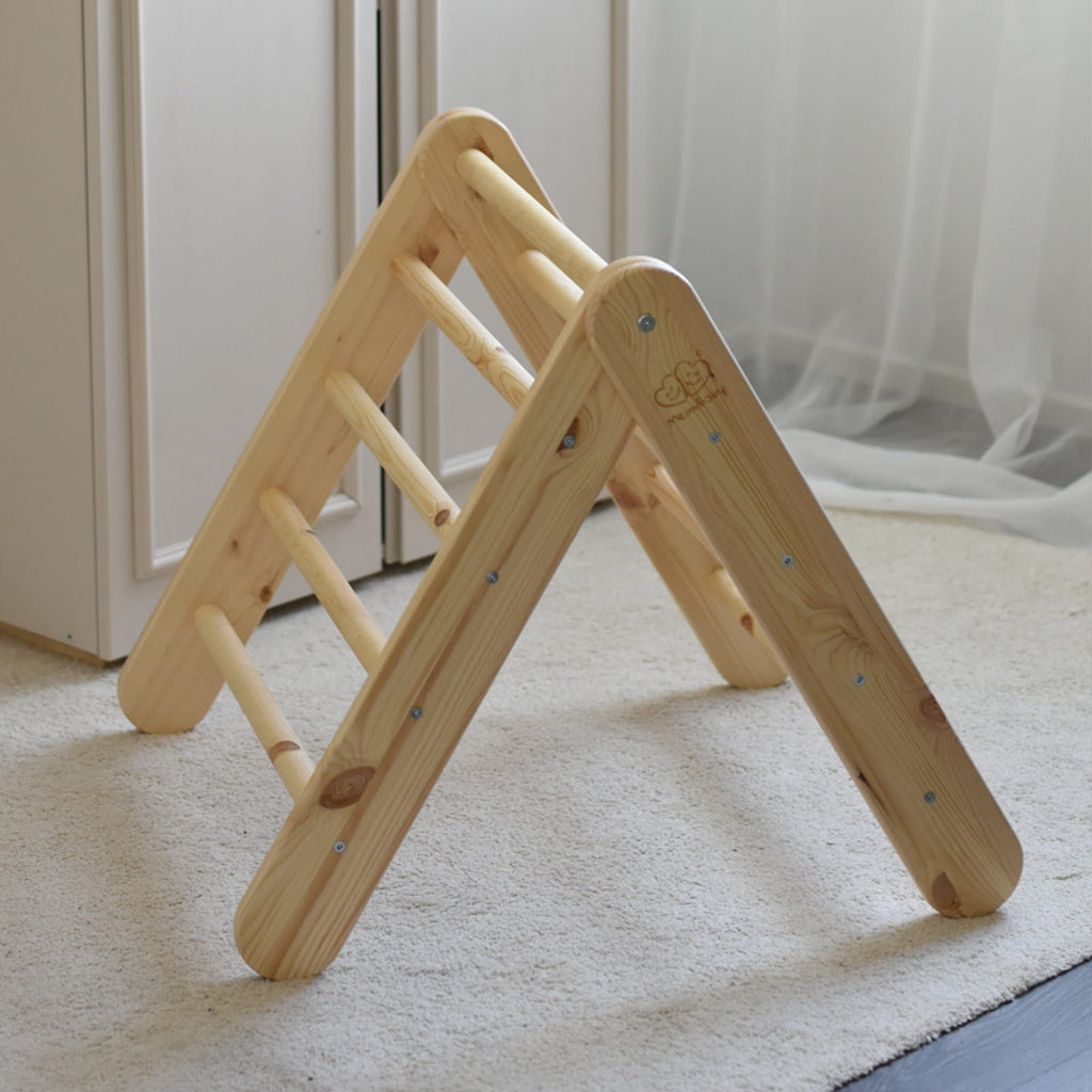 Eversby Edit — Climbing Triangle & Slide Board — Natural