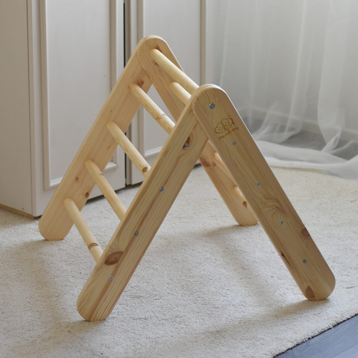 Eversby Edit — Climbing Triangle & Slide Board — Natural