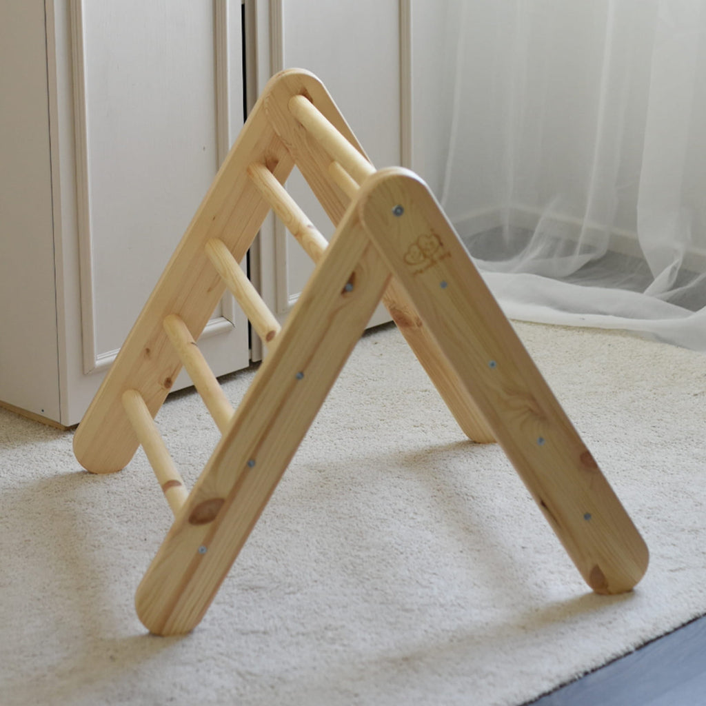 Eversby Edit — Climbing Triangle & Slide Board — Natural