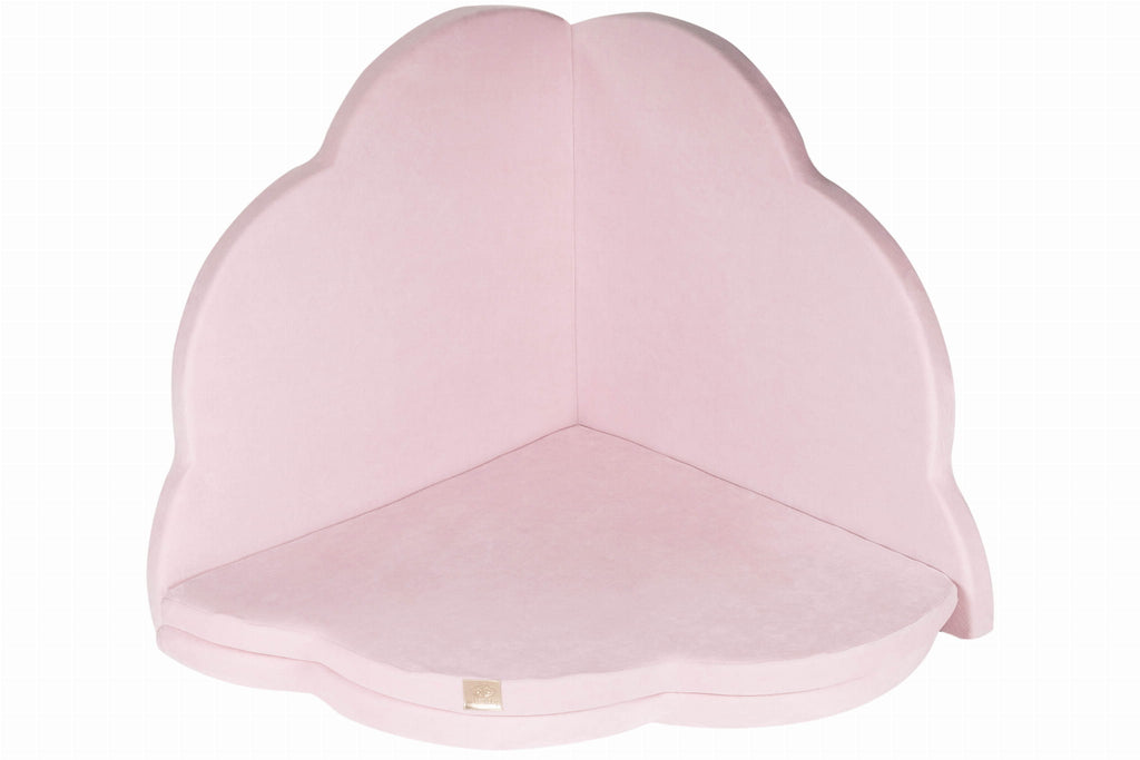 Eversby Edit — Folding Cloud Play Mat — Pink Velvet