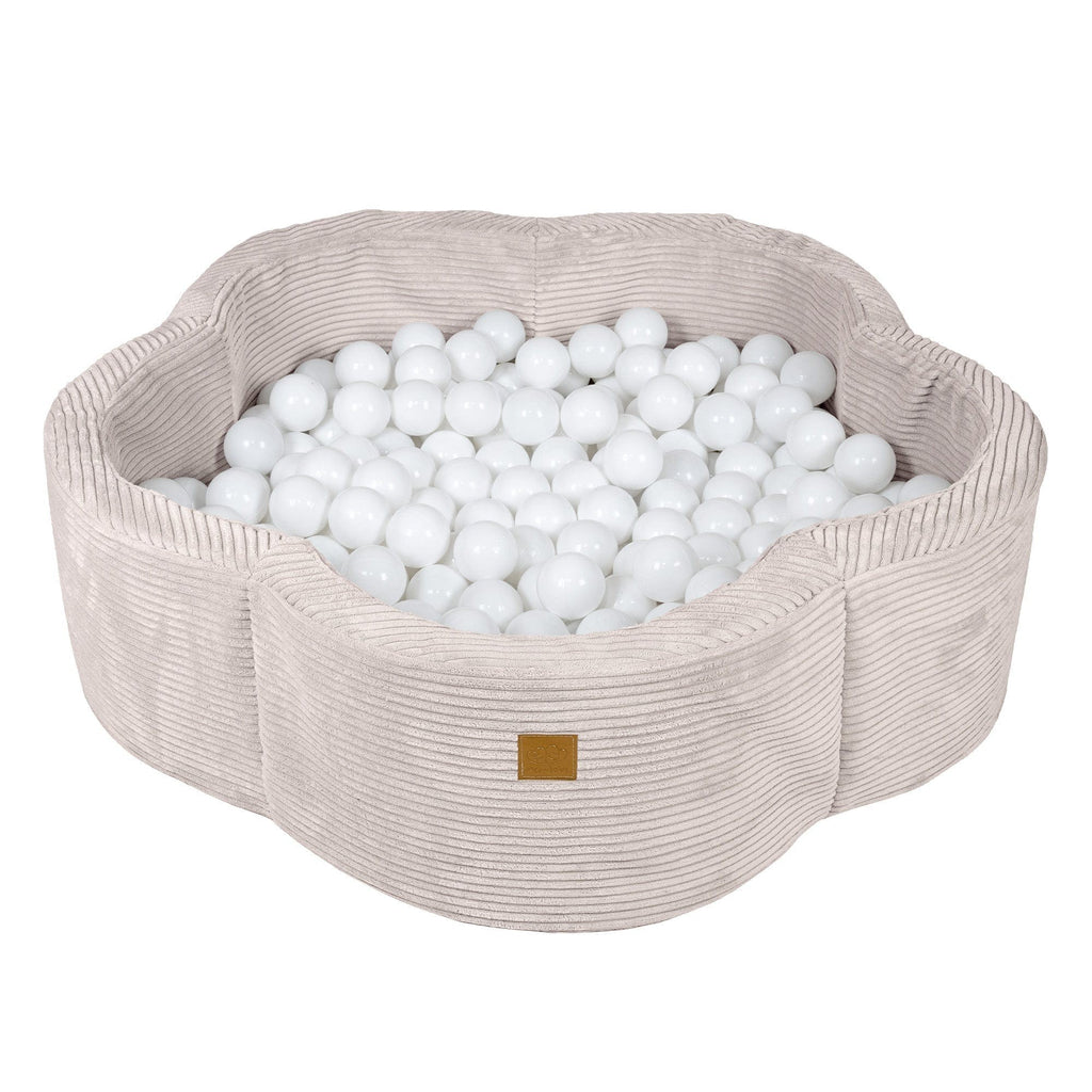 Eversby Edit — Flower Ball Pit — Ecru, Without Balls