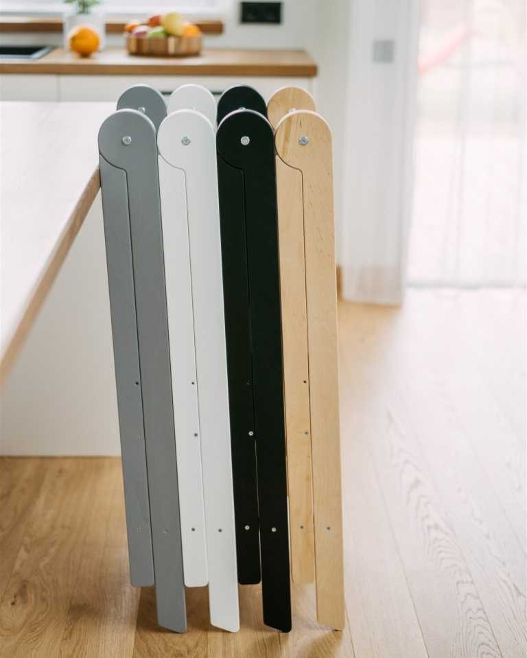 Eversby Edit — Foldable Kitchen Tower with Removable Rail