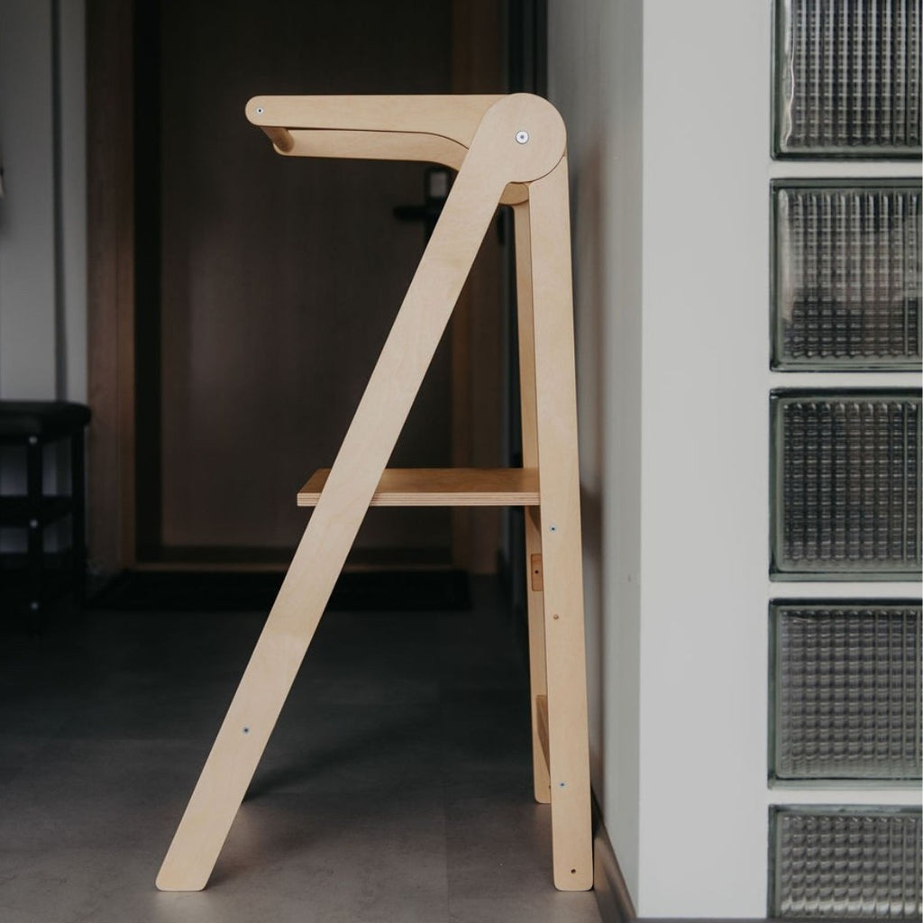 Eversby Edit — Foldable Kitchen Tower with Removable Rail