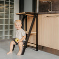 Eversby Edit — Foldable Kitchen Tower with Removable Rail