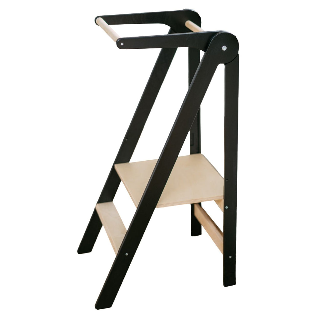 Eversby Edit — Foldable Kitchen Tower with Removable Rail