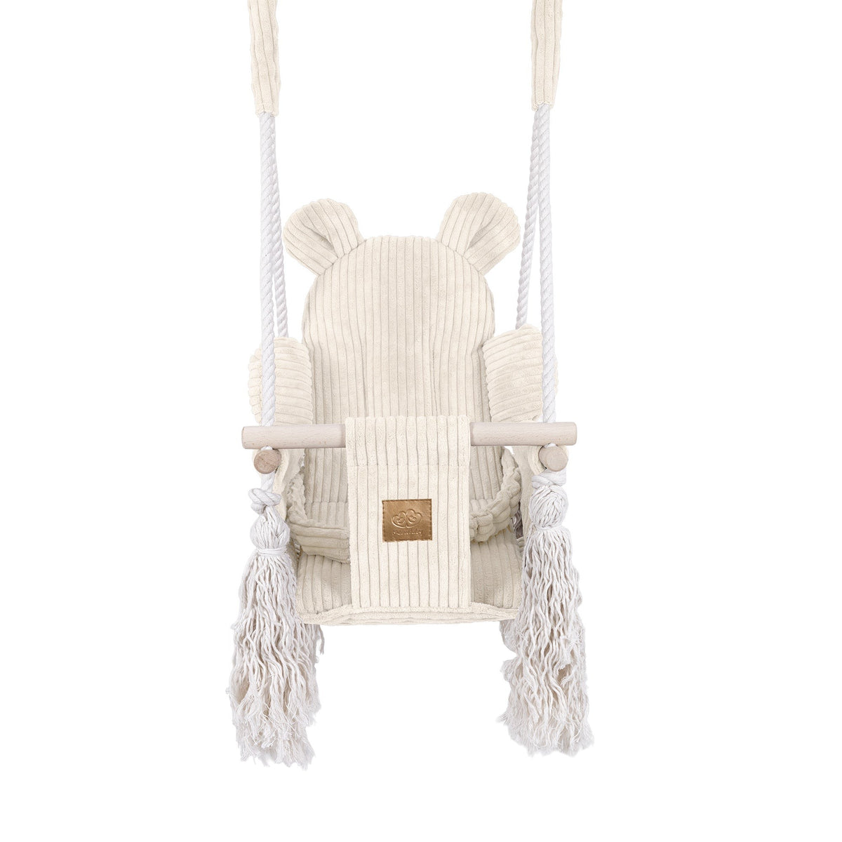 Eversby Edit — Teddy Indoor Baby Swing — Ecru