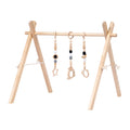Eversby Edit — Wooden Baby Activity Gym — Black & White