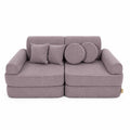 Eversby Edit — Corduroy Modular Play Sofa — Taupe, Medium
