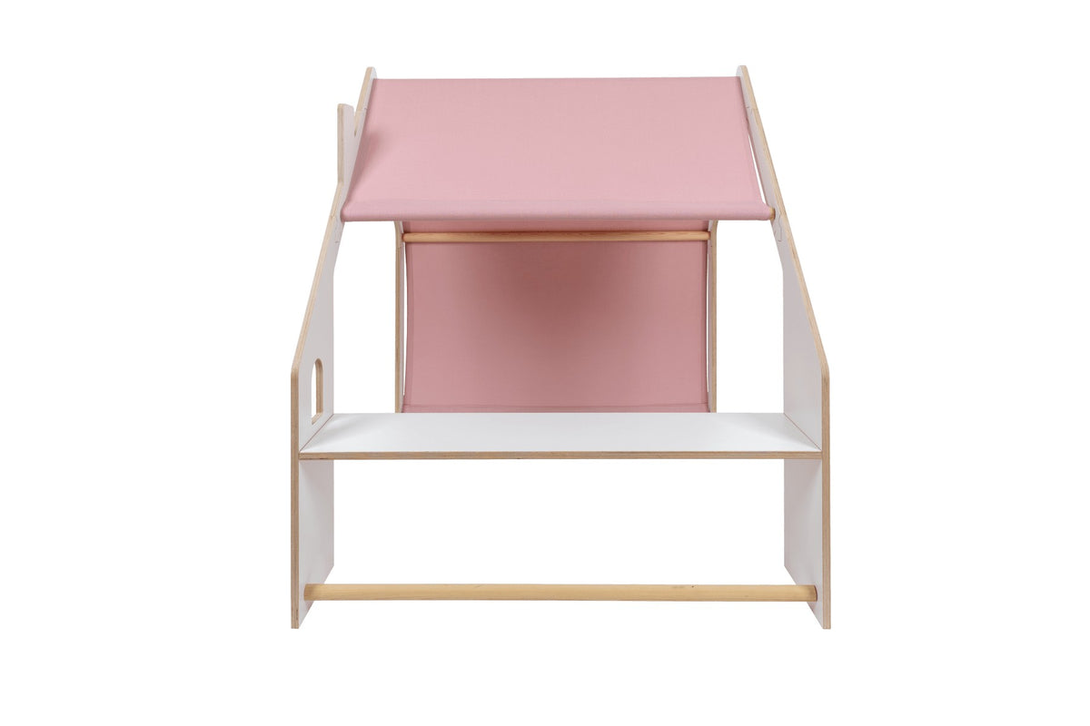 Eversby Edit — Wooden Play House — Pink Roof