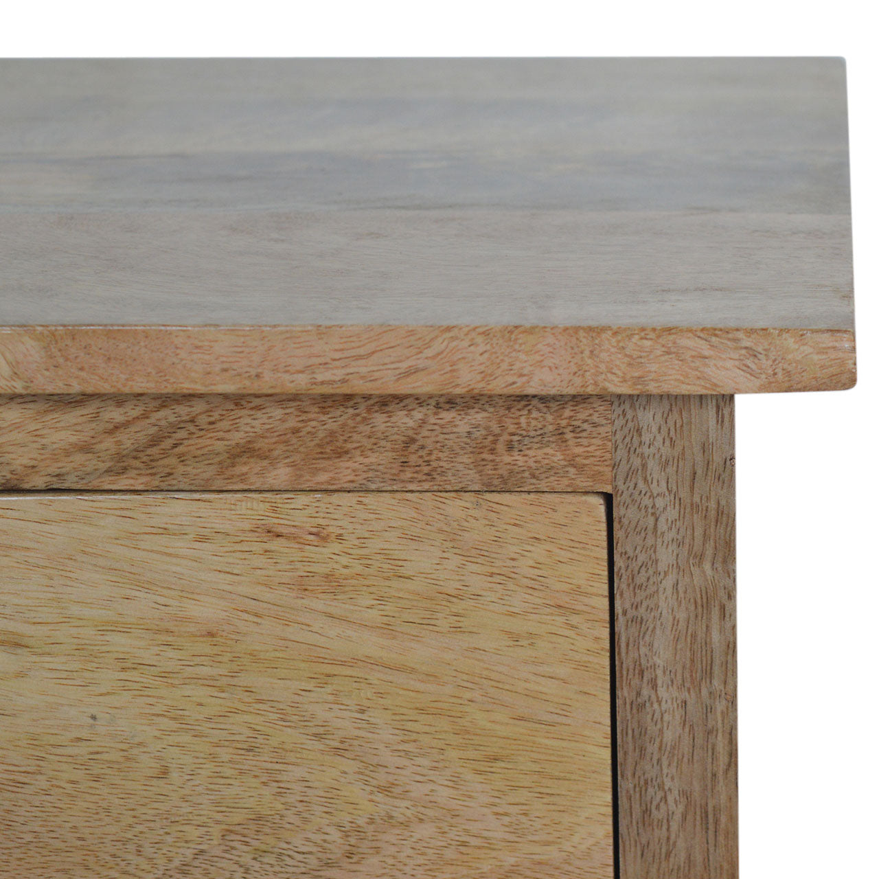 Nordic Two-Drawer Bedside Table product view 4 by Eversby Home