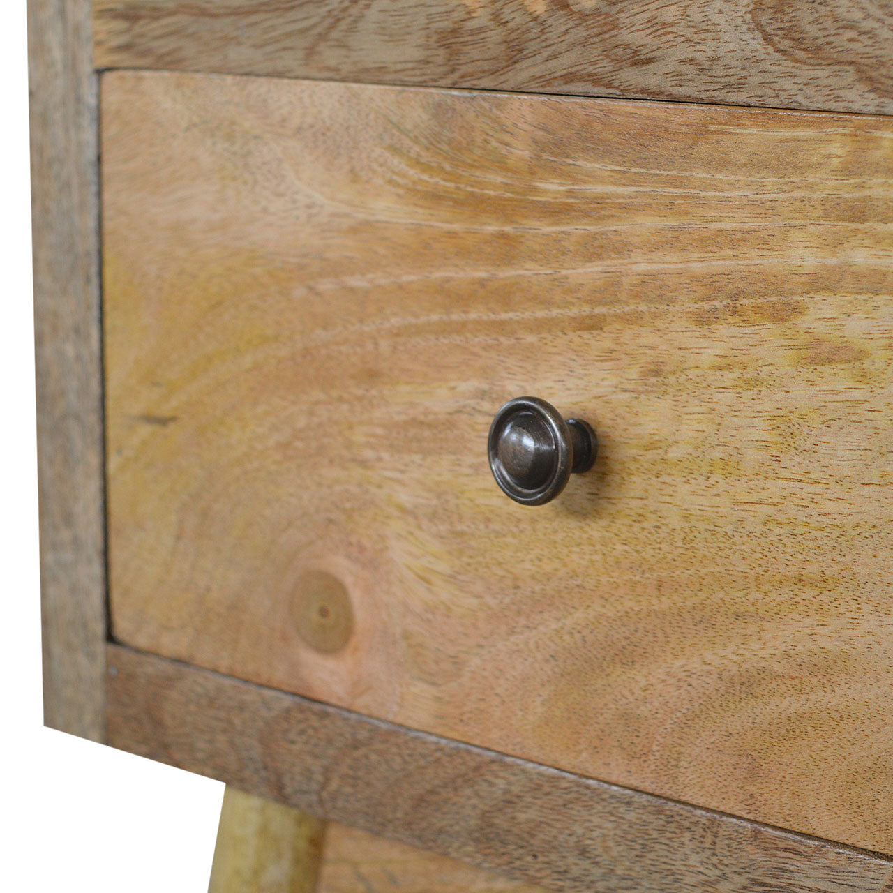 Nordic Two-Drawer Bedside Table product view 5 by Eversby Home