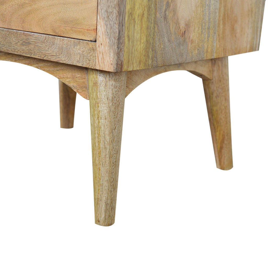 Nordic Two-Drawer Bedside Table product view 6 by Eversby Home