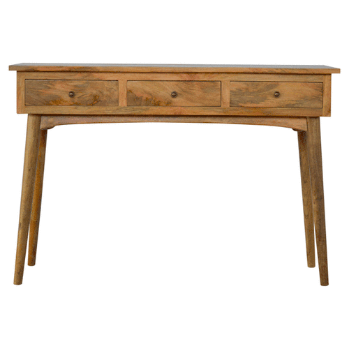 Large Three-Drawer Console Table product view 8 by Eversby Home