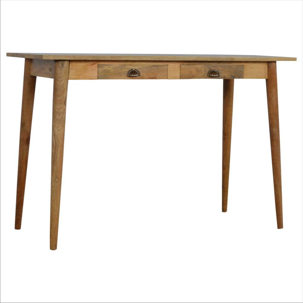 Nordic Two-Drawer Writing Desk product view 2 by Eversby Home