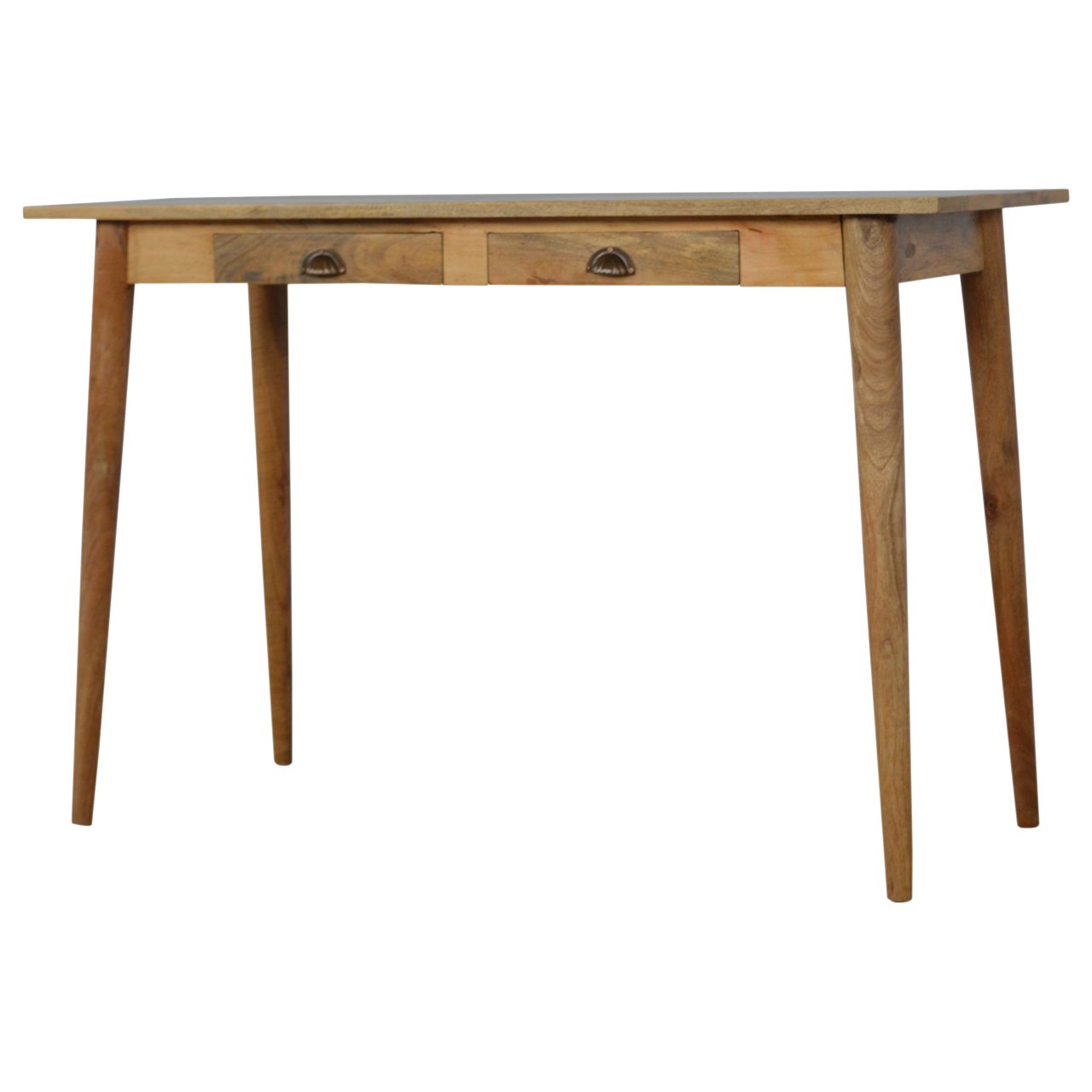 Nordic Two-Drawer Writing Desk product view 4 by Eversby Home