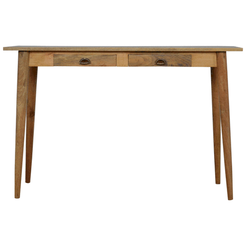 Nordic Two-Drawer Writing Desk product view 1 by Eversby Home