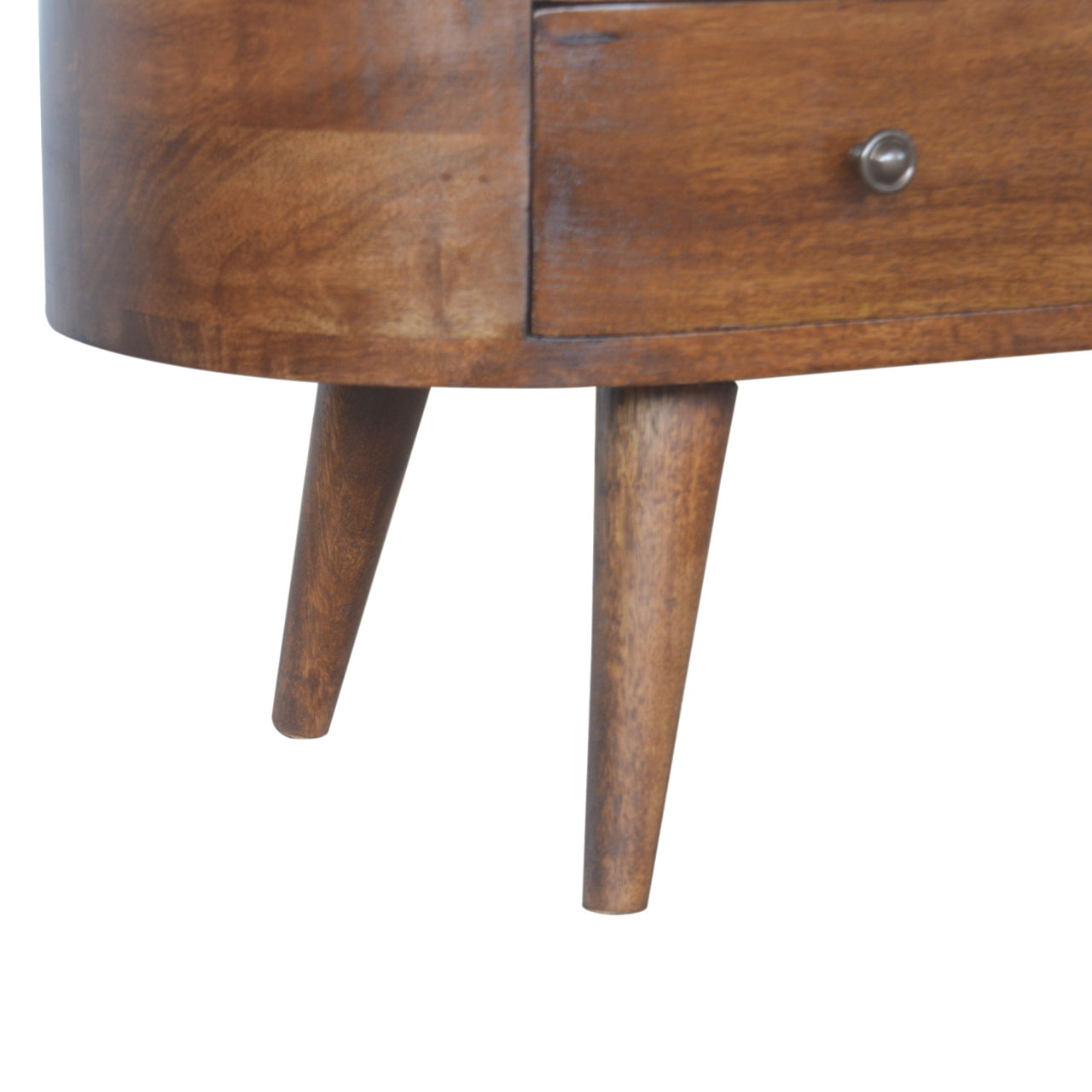 Chestnut Rounded TV Media Unit product view 7 by Eversby Home