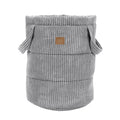 Eversby Edit — Corduroy Toy Storage Basket — Grey