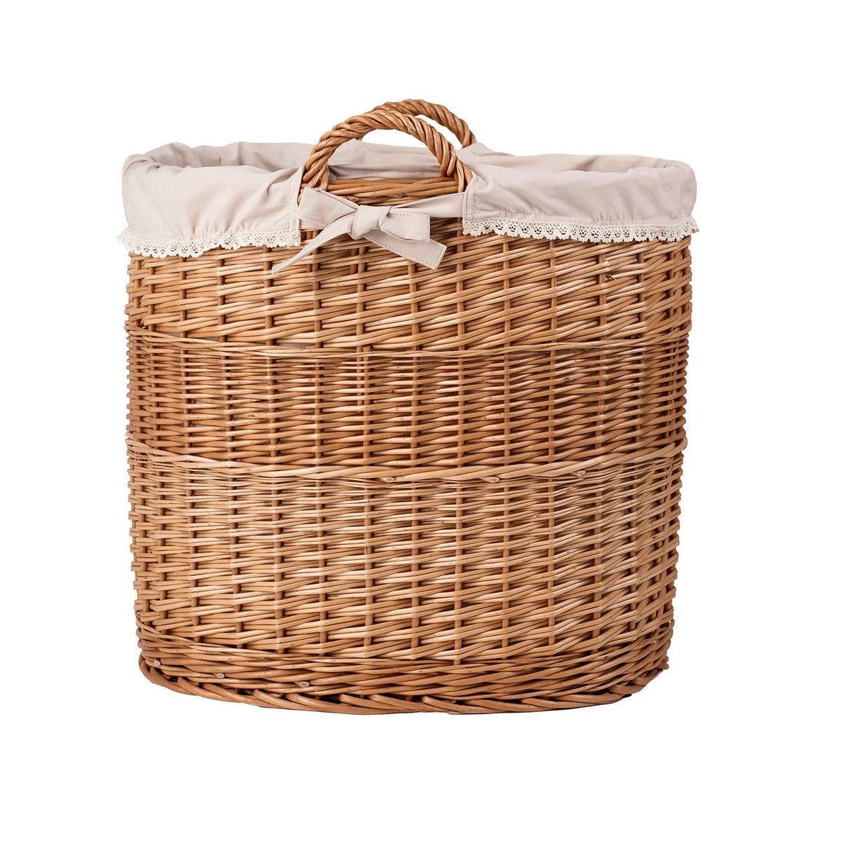 Eversby Edit — Hazel Oval Wicker Storage Basket