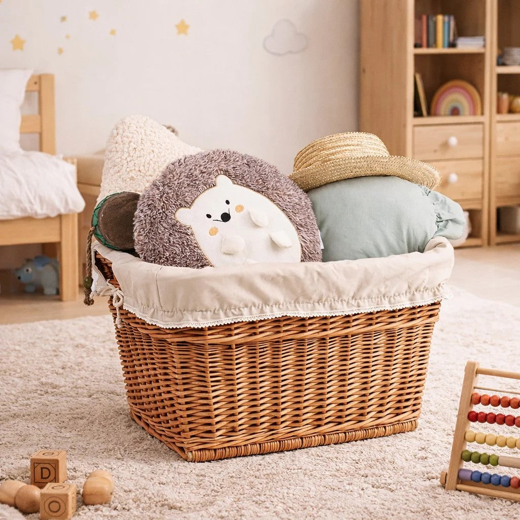 Eversby Edit — Willow Wicker Storage Basket