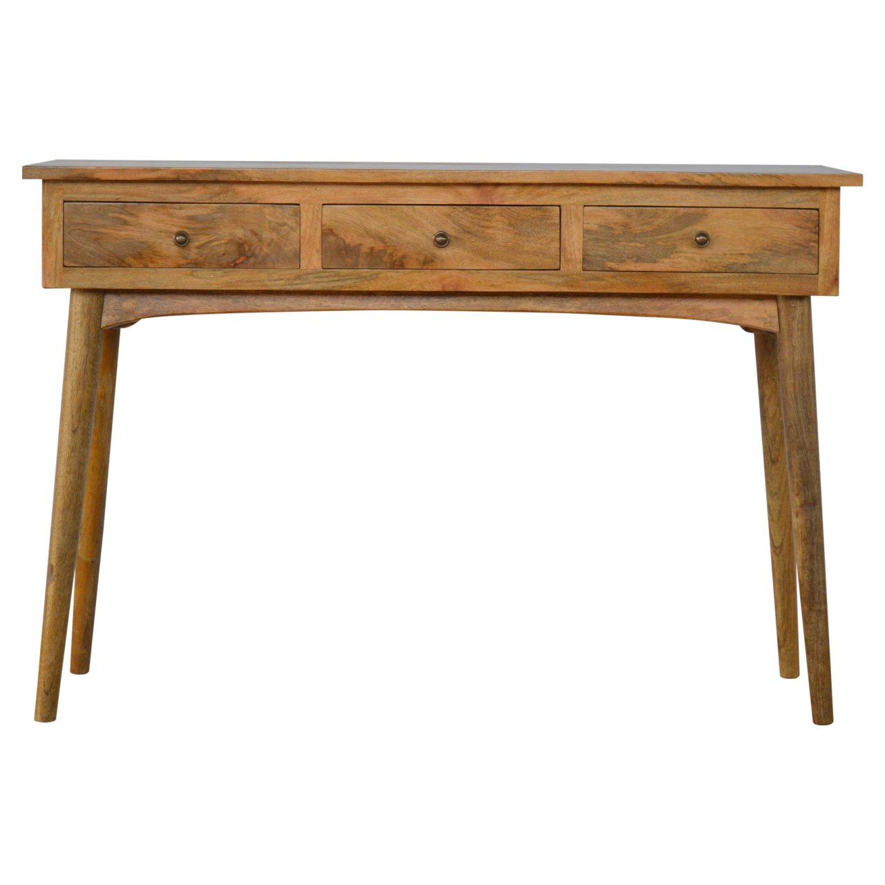 Large three drawer console